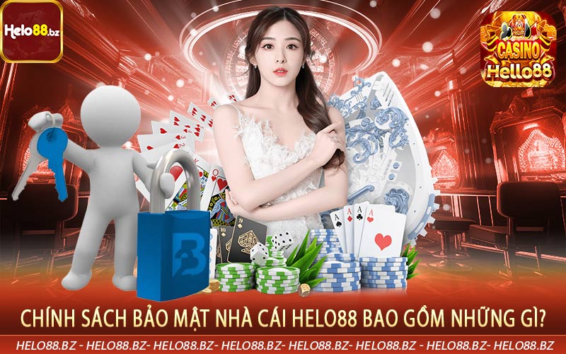 Chính sách bảo mật nhà cái Helo88 bao gồm những gì?